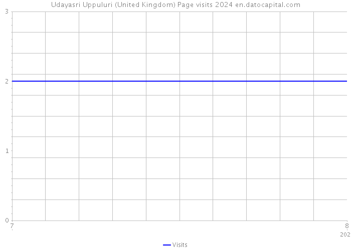 Udayasri Uppuluri (United Kingdom) Page visits 2024 