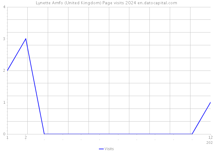 Lynette Amfo (United Kingdom) Page visits 2024 