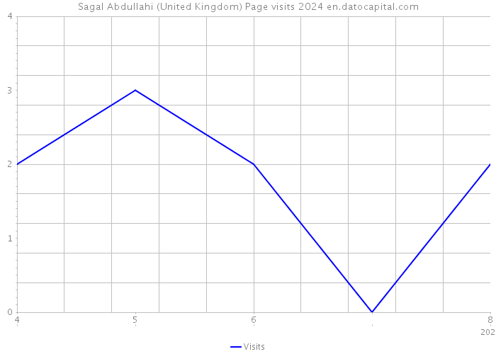 Sagal Abdullahi (United Kingdom) Page visits 2024 