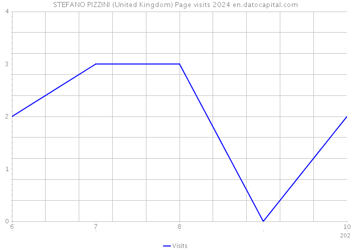 STEFANO PIZZINI (United Kingdom) Page visits 2024 