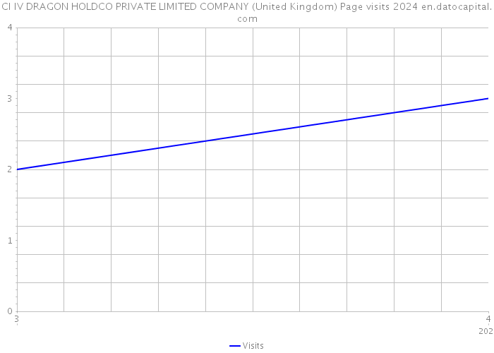 CI IV DRAGON HOLDCO PRIVATE LIMITED COMPANY (United Kingdom) Page visits 2024 