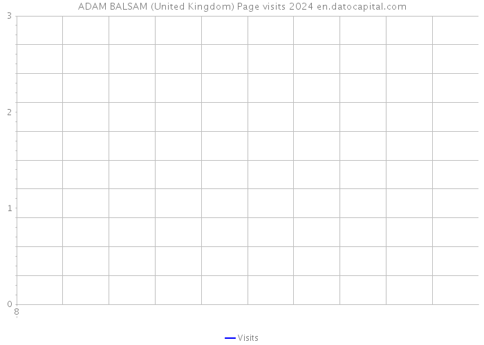 ADAM BALSAM (United Kingdom) Page visits 2024 