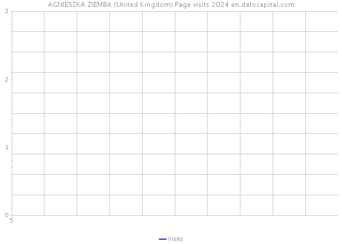 AGNIESZKA ZIEMBA (United Kingdom) Page visits 2024 