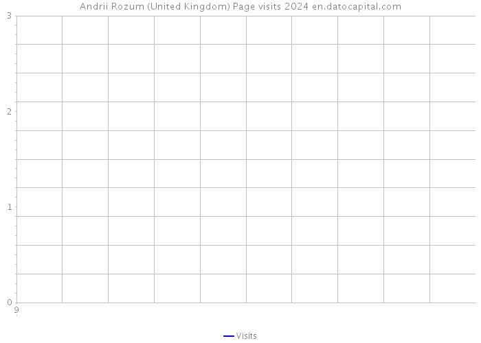 Andrii Rozum (United Kingdom) Page visits 2024 