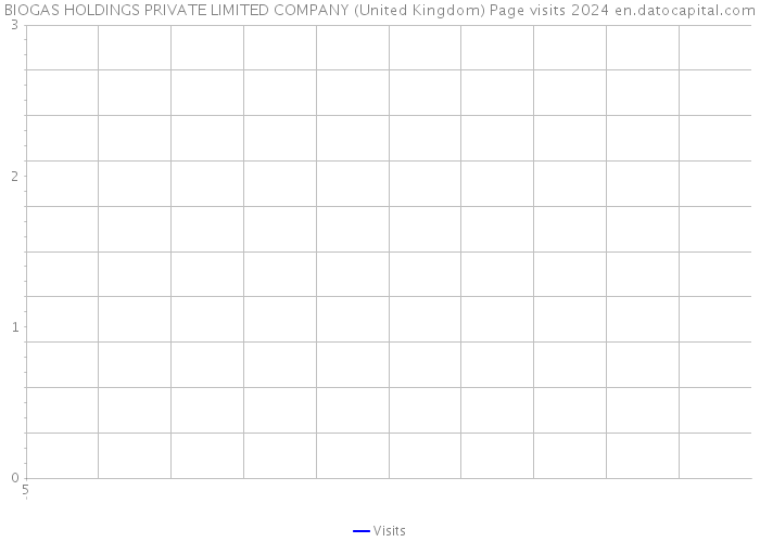 BIOGAS HOLDINGS PRIVATE LIMITED COMPANY (United Kingdom) Page visits 2024 