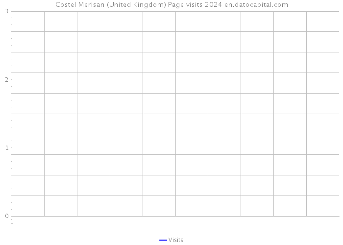Costel Merisan (United Kingdom) Page visits 2024 