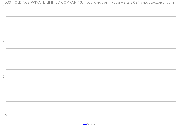 DBS HOLDINGS PRIVATE LIMITED COMPANY (United Kingdom) Page visits 2024 