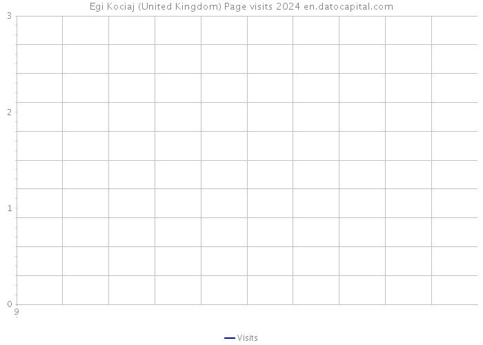 Egi Kociaj (United Kingdom) Page visits 2024 
