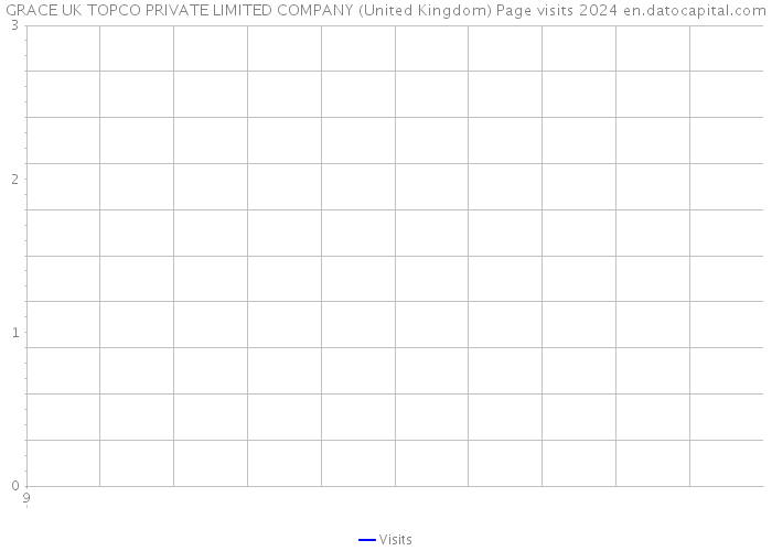 GRACE UK TOPCO PRIVATE LIMITED COMPANY (United Kingdom) Page visits 2024 