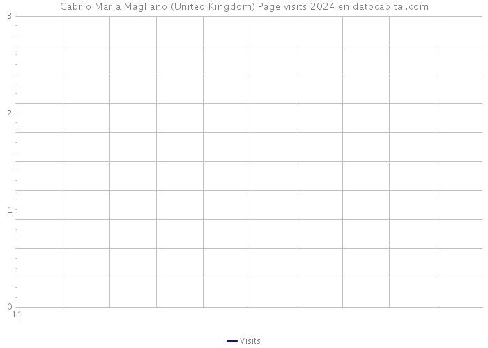 Gabrio Maria Magliano (United Kingdom) Page visits 2024 