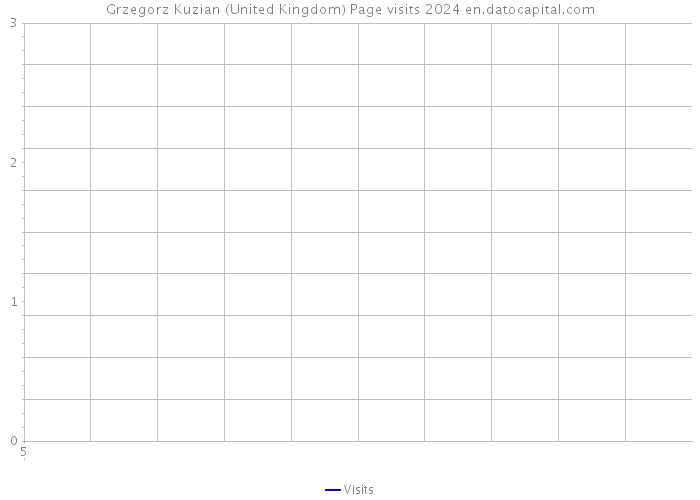 Grzegorz Kuzian (United Kingdom) Page visits 2024 