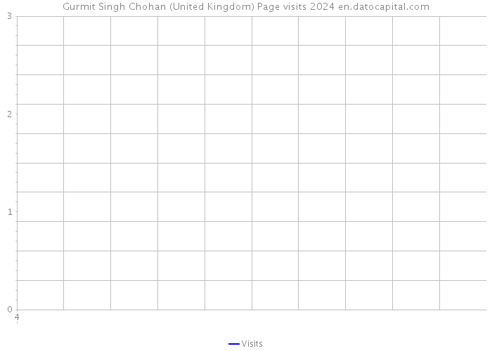 Gurmit Singh Chohan (United Kingdom) Page visits 2024 