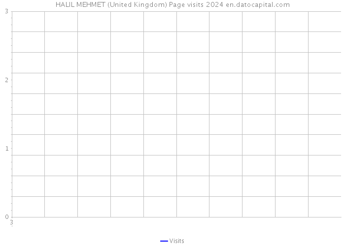HALIL MEHMET (United Kingdom) Page visits 2024 