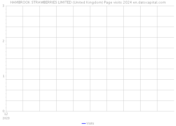 HAMBROOK STRAWBERRIES LIMITED (United Kingdom) Page visits 2024 