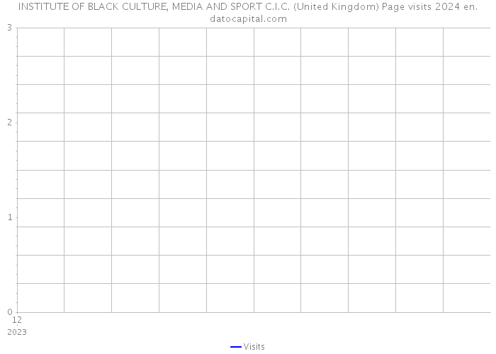 INSTITUTE OF BLACK CULTURE, MEDIA AND SPORT C.I.C. (United Kingdom) Page visits 2024 