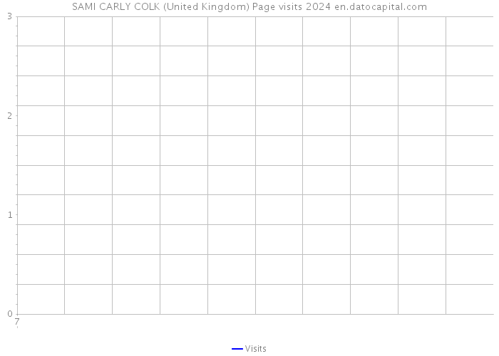 SAMI CARLY COLK (United Kingdom) Page visits 2024 