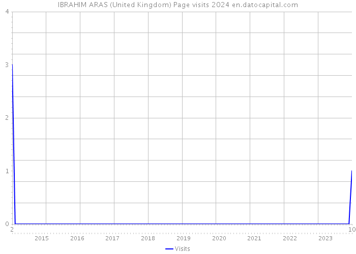 IBRAHIM ARAS (United Kingdom) Page visits 2024 