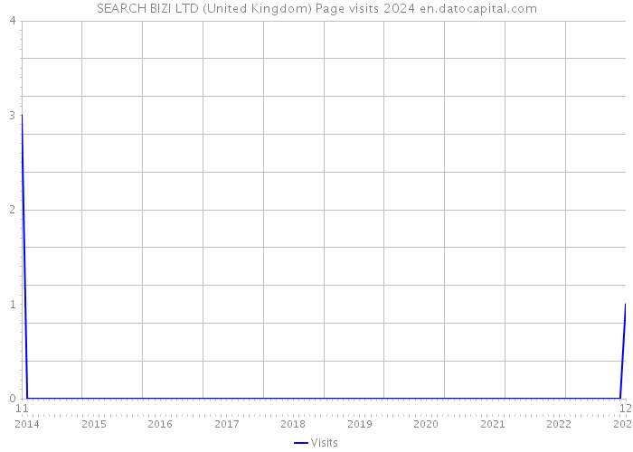 SEARCH BIZI LTD (United Kingdom) Page visits 2024 