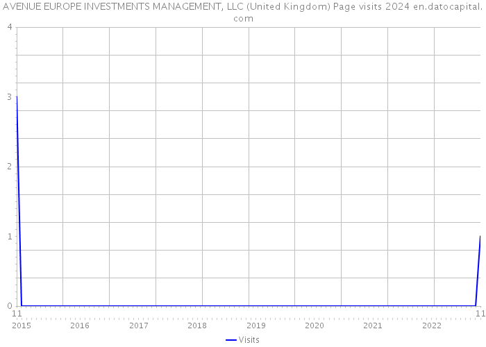 AVENUE EUROPE INVESTMENTS MANAGEMENT, LLC (United Kingdom) Page visits 2024 