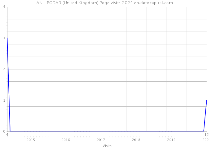 ANIL PODAR (United Kingdom) Page visits 2024 