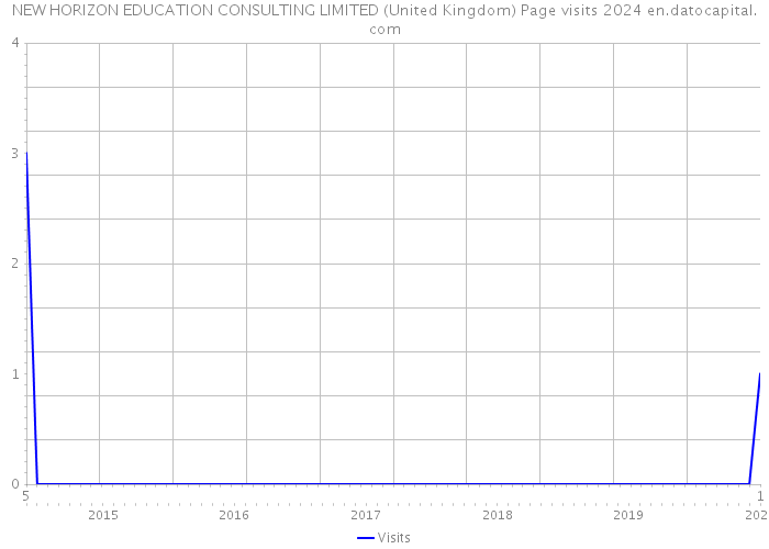 NEW HORIZON EDUCATION CONSULTING LIMITED (United Kingdom) Page visits 2024 