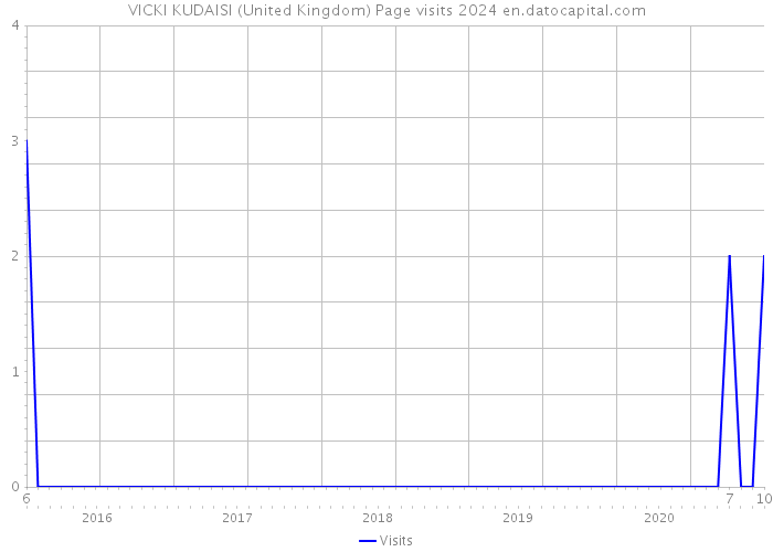 VICKI KUDAISI (United Kingdom) Page visits 2024 