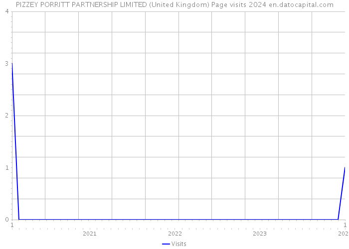PIZZEY PORRITT PARTNERSHIP LIMITED (United Kingdom) Page visits 2024 