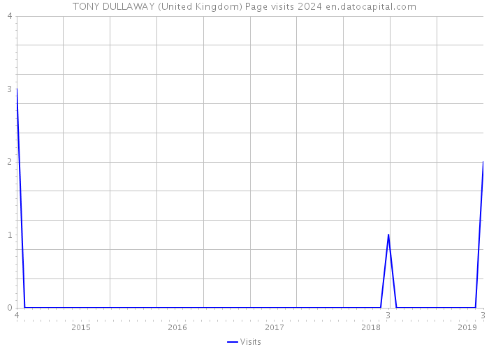 TONY DULLAWAY (United Kingdom) Page visits 2024 