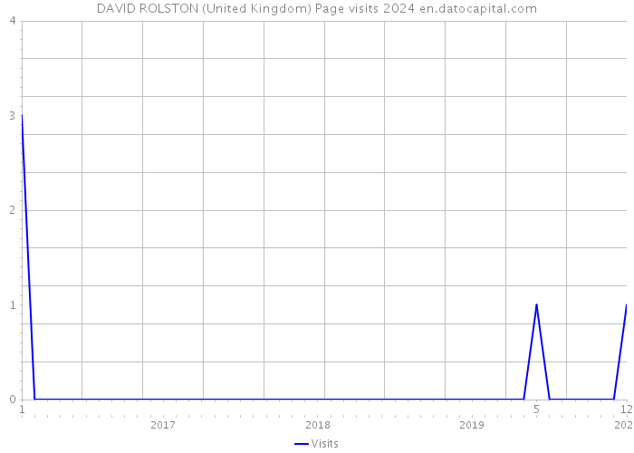DAVID ROLSTON (United Kingdom) Page visits 2024 