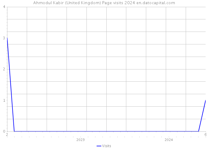 Ahmodul Kabir (United Kingdom) Page visits 2024 