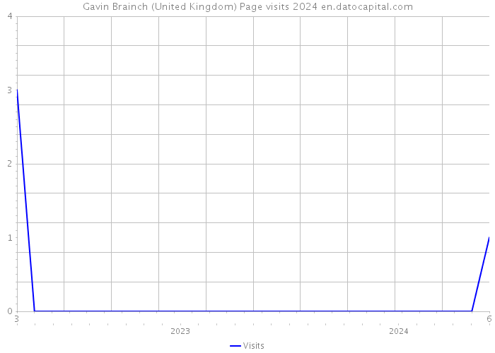 Gavin Brainch (United Kingdom) Page visits 2024 