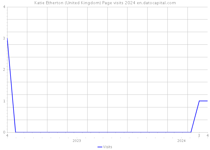 Katie Etherton (United Kingdom) Page visits 2024 