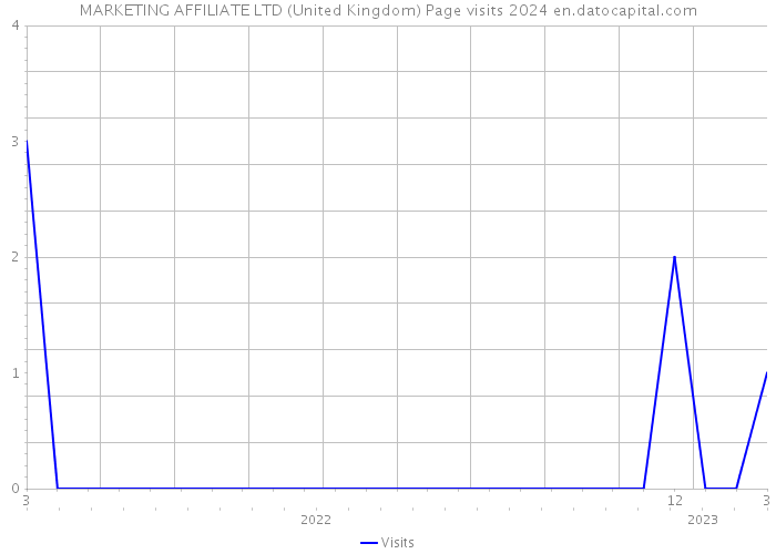 MARKETING AFFILIATE LTD (United Kingdom) Page visits 2024 
