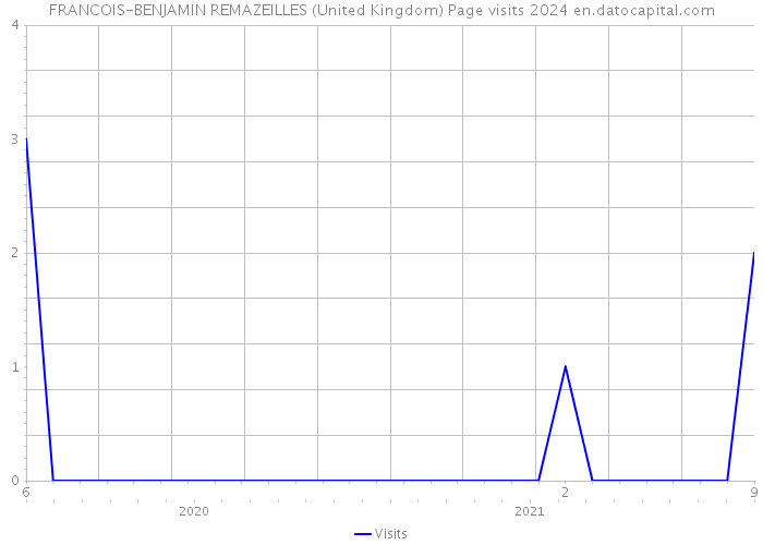 FRANCOIS-BENJAMIN REMAZEILLES (United Kingdom) Page visits 2024 