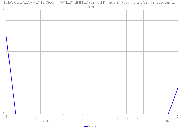 TUDOR DEVELOPMENTS (SOUTH WALES) LIMITED (United Kingdom) Page visits 2024 