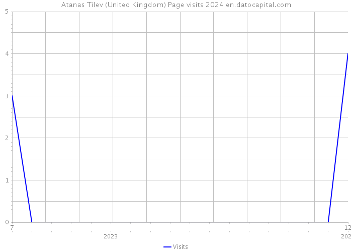 Atanas Tilev (United Kingdom) Page visits 2024 