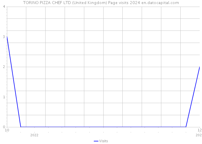 TORINO PIZZA CHEF LTD (United Kingdom) Page visits 2024 