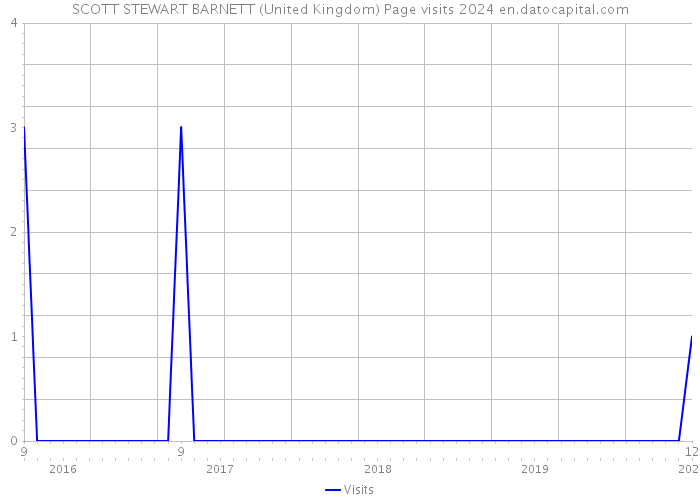 SCOTT STEWART BARNETT (United Kingdom) Page visits 2024 