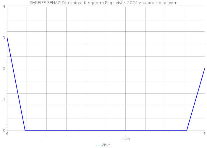 SHREIFF BENAZIZA (United Kingdom) Page visits 2024 