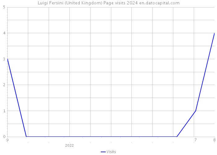 Luigi Fersini (United Kingdom) Page visits 2024 