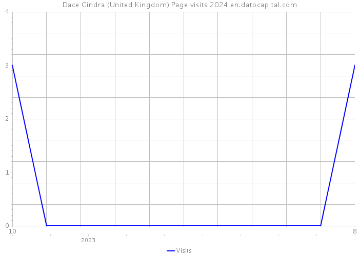 Dace Gindra (United Kingdom) Page visits 2024 