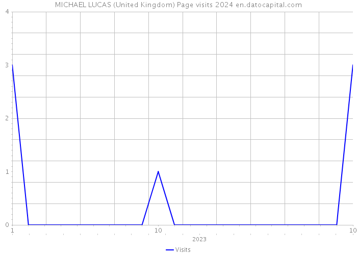 MICHAEL LUCAS (United Kingdom) Page visits 2024 