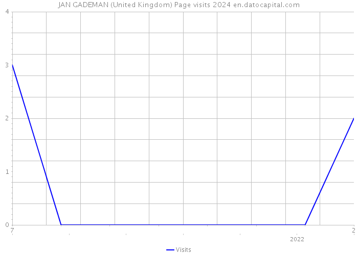 JAN GADEMAN (United Kingdom) Page visits 2024 