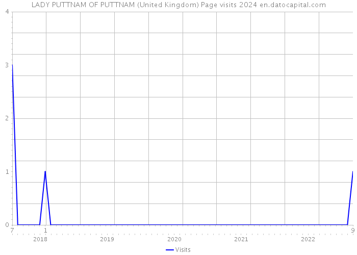 LADY PUTTNAM OF PUTTNAM (United Kingdom) Page visits 2024 