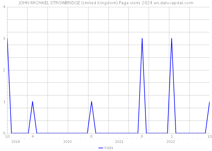 JOHN MICHAEL STROWBRIDGE (United Kingdom) Page visits 2024 