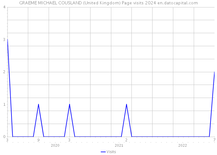 GRAEME MICHAEL COUSLAND (United Kingdom) Page visits 2024 