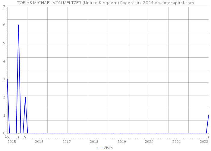 TOBIAS MICHAEL VON MELTZER (United Kingdom) Page visits 2024 