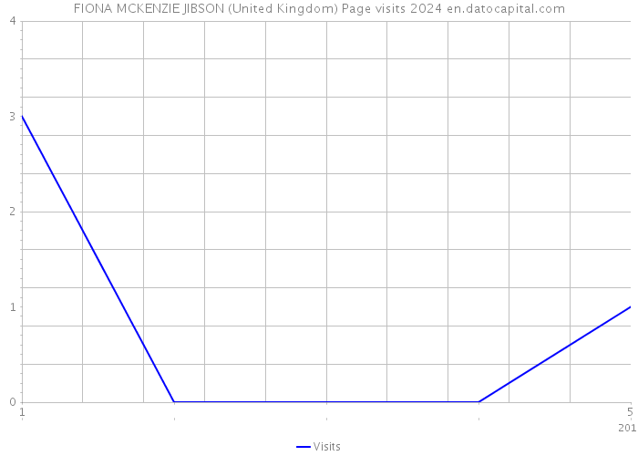 FIONA MCKENZIE JIBSON (United Kingdom) Page visits 2024 