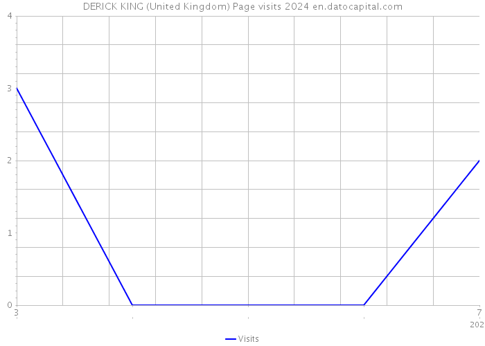 DERICK KING (United Kingdom) Page visits 2024 