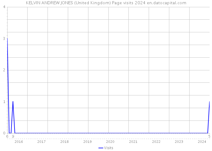 KELVIN ANDREW JONES (United Kingdom) Page visits 2024 